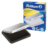 thumbnail of Almofada para carimbo em caixa metálica Área do carimbo 5x7cm preto