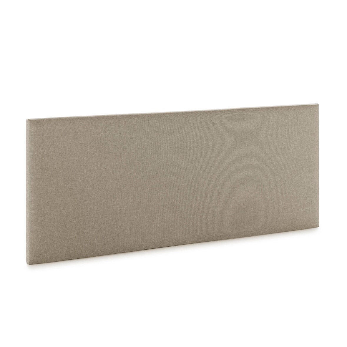 Tête de lit Aura tapissée en tissu Beige 160x60 cm