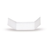 thumbnail of 1000x U-Clipse Verschlussclipse Beutelverschlüsse 40 mm Weiss Papier