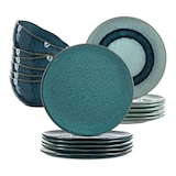 thumbnail of Leonardo MATERA Geschirr Tafelservice blau 18-teilig