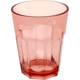 thumbnail of 12 Kunststof Drinkglazen - 390ml - Rood Transparant - BPA Vrij - 9x9x11cm