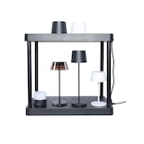 thumbnail of METRO PROFESSIONAL Lampe de table LED SANA II set de 2, aluminium/polycarbonate, Ø 13.5 x 32 cm, port USB, Touch Control, dimmable, étanche, noir