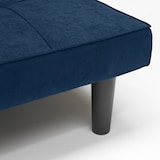 thumbnail of Divano Letto Design in tessuto 2 Posti per casa e ufficio Giada - Blu-DI3178GIBL