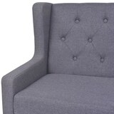 thumbnail of vidaXL Sofa-Set 2-tlg. Stoff Grau
