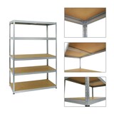 thumbnail of PROREGAL Mega Deal | 3x Schwerlastregal Big Elephant M | HxBxT 180x120x60 cm | Fachlast 250kg | Verzinkt | Stecksystem Lagerregal Regalsystem 3 Stk.