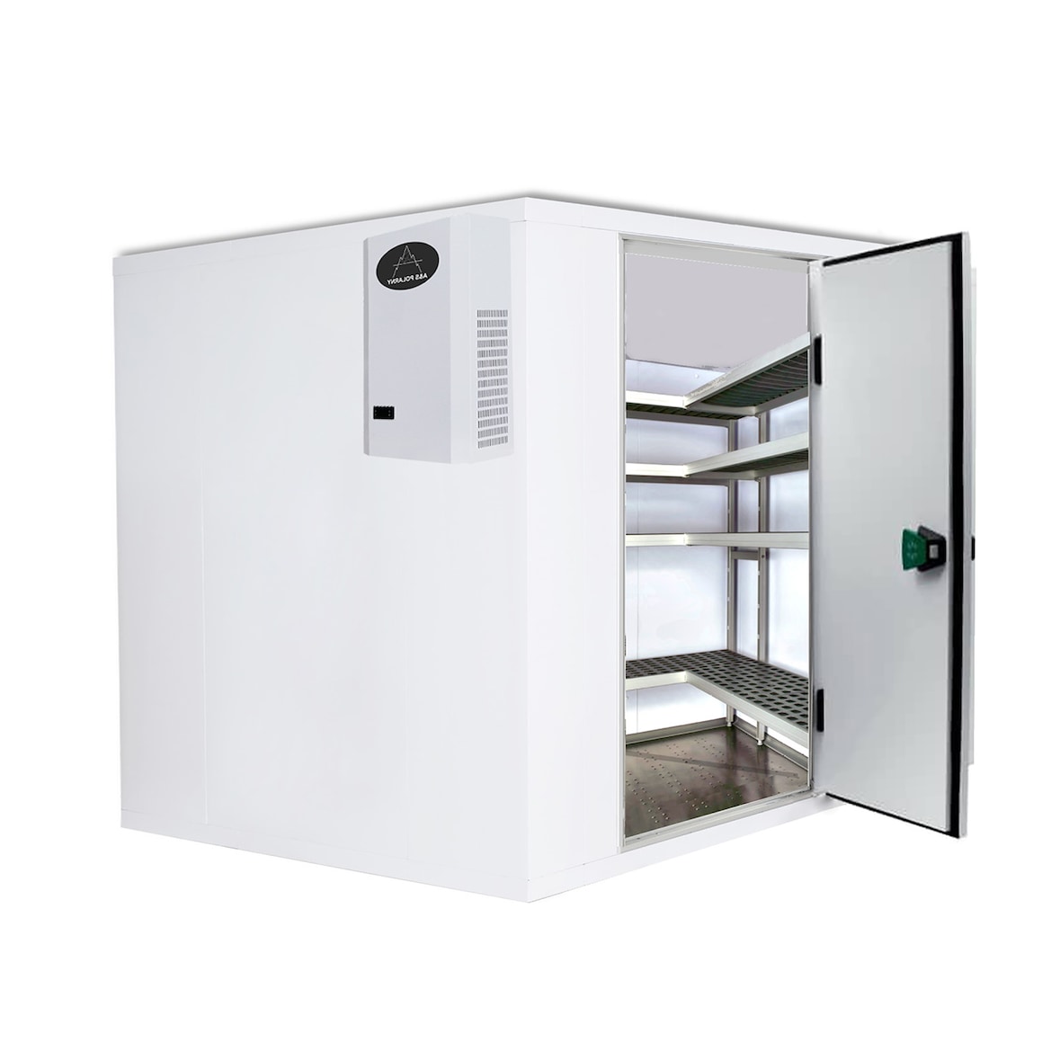 Koelcel 1800x1200x2010 mmncl. Koelunit en plank