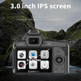 thumbnail of Appareil Photo Numérique 64MP Vision Nocturne WiFi 4K Double Caméra 16X Zoom YONIS