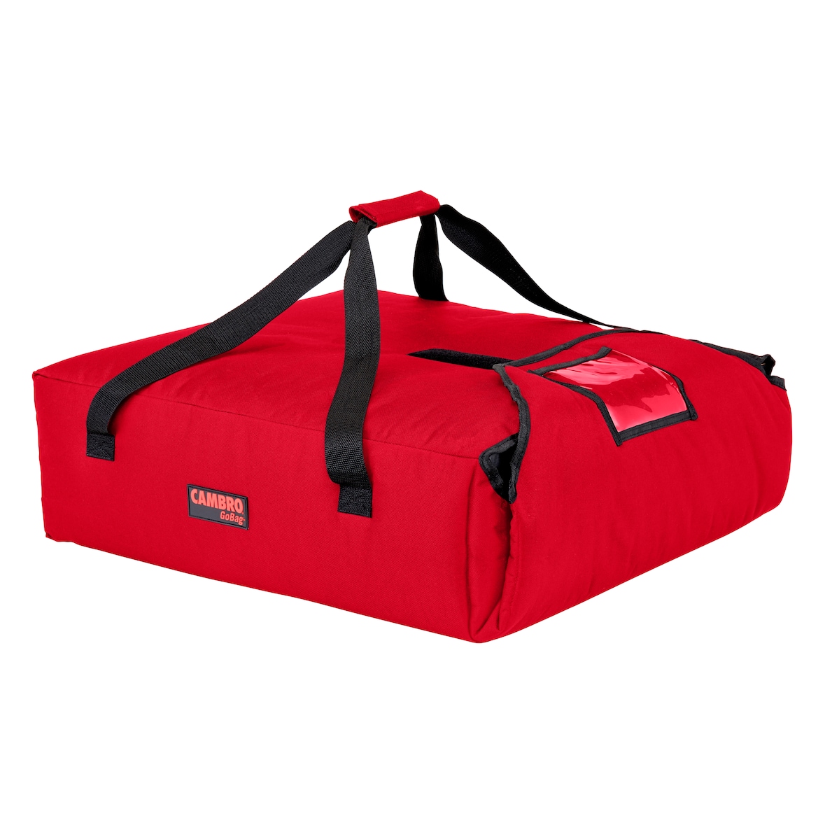 CAMBRO - GBP220-521 - Bolsa isotérmica porta pizzas para delivery -(Porta 2 cajas de pizza de 51 cm ó 3 cajas de 45,7 cm) - 43 x 55 x 16,5 cm - Rojo
