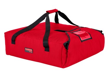 Borsa Termica Per Consegne Cibo | 30x30x30 Cm, 21L | Isotermica Per Pizza E Ristoranti | Con Tasca Portaordine E Manici Robusti