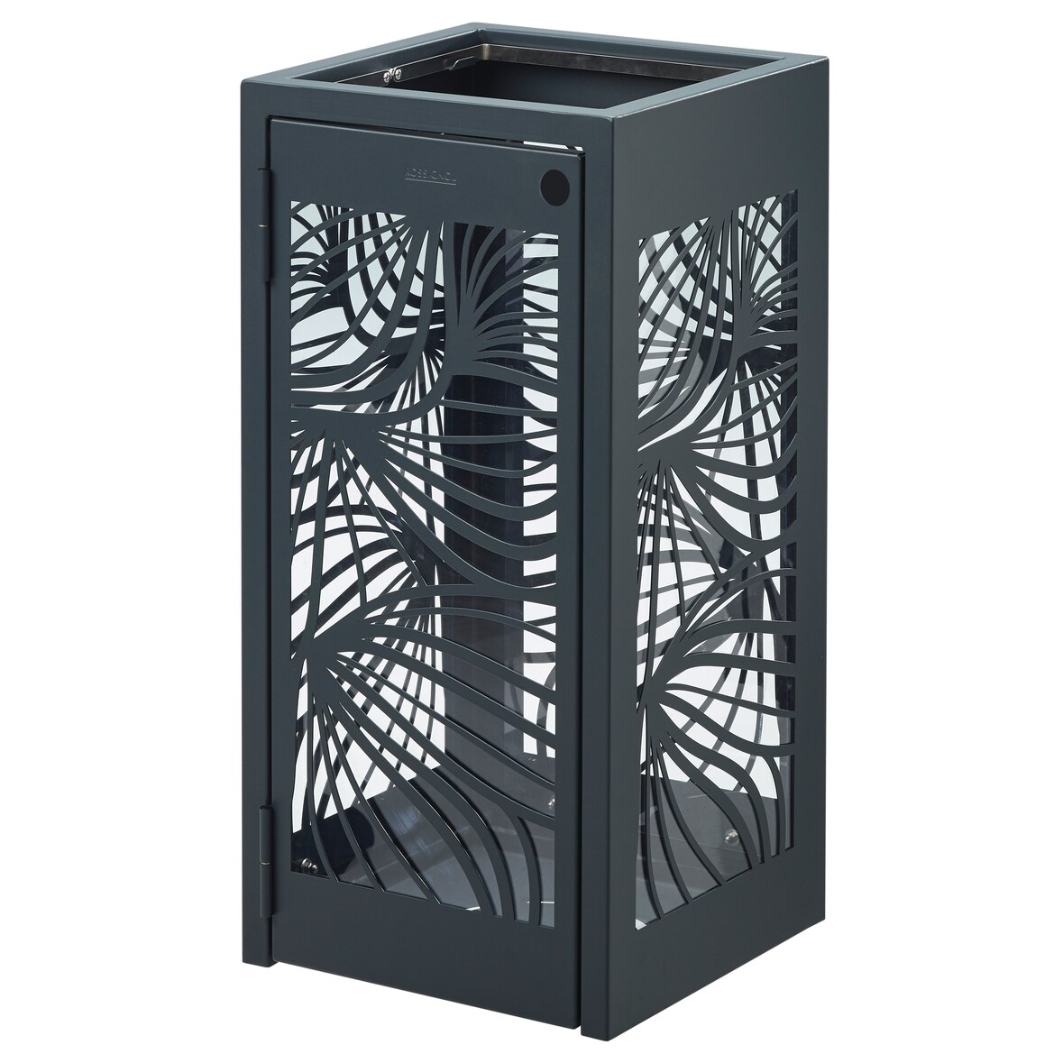 ROSSIGNOL Corbeille anti-nuisible vigipirate 110L BELLA anthracite