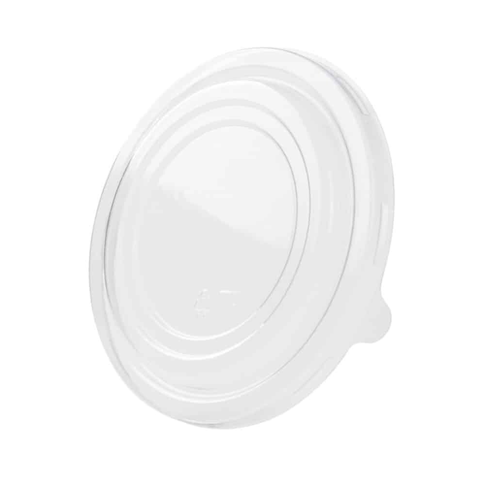 Ekoe Tapa compostable para poke bowls de 15 cm - Paquete de 100 unidades