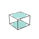 thumbnail of Kayoom Beistelltisch Cody 110 Grün / Schwarz, ca. 50cm (L/T) x 50cm (B) x 36cm (H)