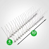 thumbnail of VerminBuster Duivenpinnen 3 meter - Vogelpinnen - Duivenverjager - Vogelverschrikker - Vogelwering - Vogelverjager - Duivenwering - Anti Klim Strip