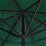 thumbnail of vidaXL Sonnenschirm mit Aluminium-Mast 600 cm Grün