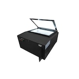 thumbnail of Combisteel Tischmodell Speiseeisvitrine Schwarz,Öffnet Auf Der Bedienungsseite