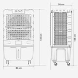 thumbnail of Climatizador 120L 750W Modo Frío e Evaporação