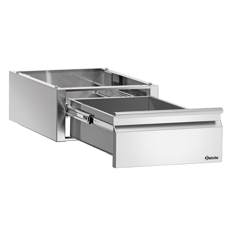 RVS lade voor inbouw | 1/1 GN | 400x585x193(h)mm