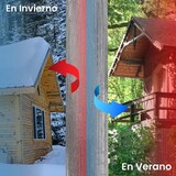 thumbnail of PILBELLES Aislante Térmico Acústico de Aluminio y Espuma Impermeable | 60 cm x 15 m | Ventana, Radiador, Cajón Persiana, Puertas