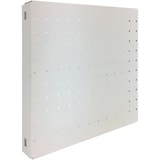thumbnail of PROREGAL Memoboard Doppelpack Metal perforiert | HxBxT 30x30x3,5cm | Weiß | Lochblech Magnettafel Wandtafel Trägersystem