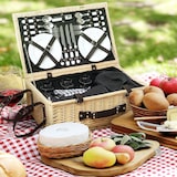 thumbnail of Outsunny Cesta da Pic Nic per 4 Persone con Area Frigo 54x34x20 cm