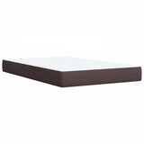 thumbnail of vidaXL Boxspringbett mit Matratze Dunkelbraun 90x190 cm Stoff