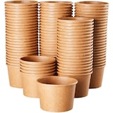 thumbnail of DeinPack 50 Speisebecher braun 125ml  Eisbecher