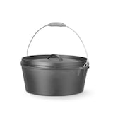 thumbnail of Cacerola de hierro fundido, HENDI, 7,2L, Negro, ⌀310x(H)155mm