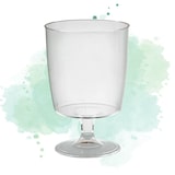 thumbnail of ECOLOMIQUE - 10 Pcs - Verre à vin réutilisable en plastique PS - Parfait pour événements, léger et durable - ECO294VVIN17