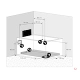 thumbnail of Whirlpool Vollausstattung Pool Wanne Eckwanne mit TV T18R 120x188cm