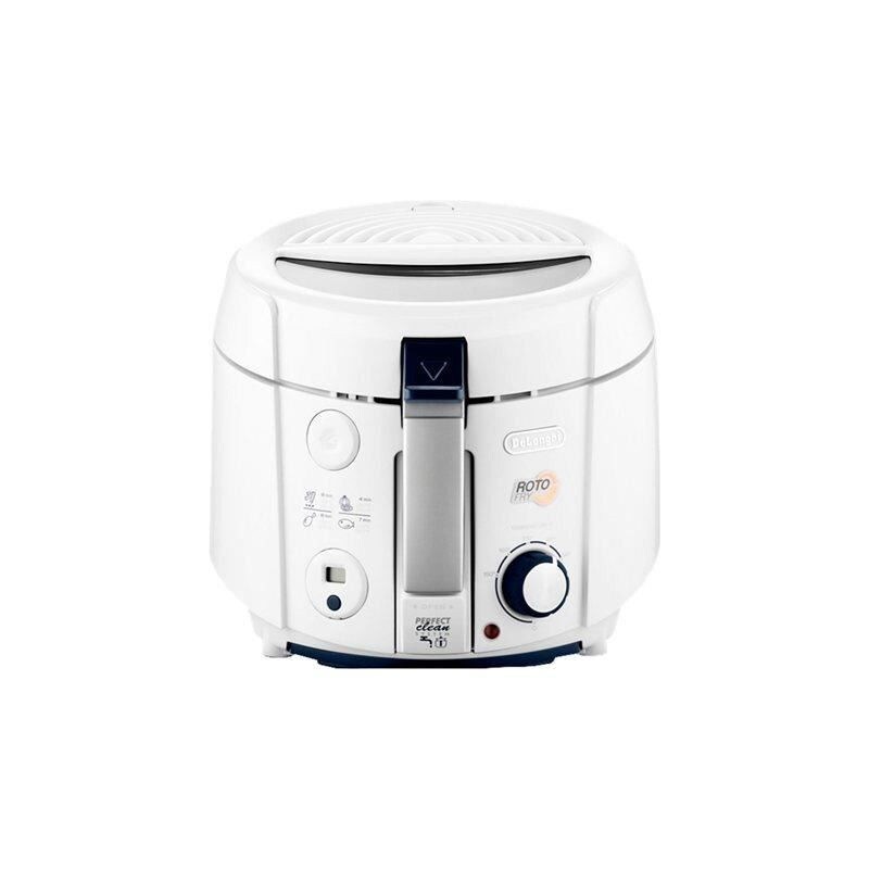 Delonghi F38436 Friteuse Electrique Classique Rotofry - Blanc