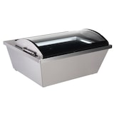 thumbnail of METRO PROFESSIONAL Vitrina de congelación de sobremesa para helados GIV1087C, 86.7 x 73.5 x 44.6 cm, 20 L, plata