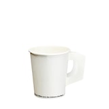 thumbnail of Starpak 80 Trinkbecher mit Henkel, Pappe 0,18 l Ø 7,3 cm · 7,8 cm weiss