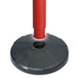 thumbnail of Ketten- / Warnständer Komplett-Set mit 10 Kettenständern, 18 m Kette, Rohr Ø 70 mm, Höhe 1000 mm, Standfuß aus Vollgummi