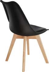 thumbnail of tectake Sillas de comedor FREDERIKKE - Juego de 8 negro/negro