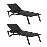 thumbnail of SIESTA EXCLUSIVE Pack de 2 Chaises Longues Pacific Noir