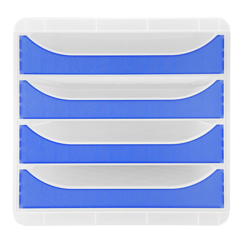BIG-BOX Chromaline cristal/bleu royal translucide