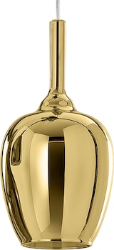 thumbnail of OFELIA S/10 Spiegelgoldene Pendelleuchte – G9 Borosilikatglas, 3 m Kabel, luxuriöser und eleganter Stil von Gea Luce
