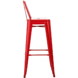 thumbnail of Set van 4 barkrukken Mason rood
