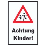thumbnail of Achtung Kinder Schild Vorsicht Kinder A4 (210x297mm)