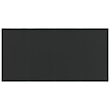 thumbnail of vidaXL Garten-Esstisch Schwarz 160x80x74 cm Stahl und Hartglas