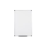 thumbnail of Bi-Office Maya Licht Geruit Gelakt Staal Whiteboard Met Subtiele Aluminium Omlijsting En Pennenbakje, 150x100 cm