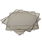 thumbnail of 3x Abtropfgitter Küchengitter Bratgitter Patisserie Auskühlgitter mit Standfuß 30 x 30 x 2,3cm