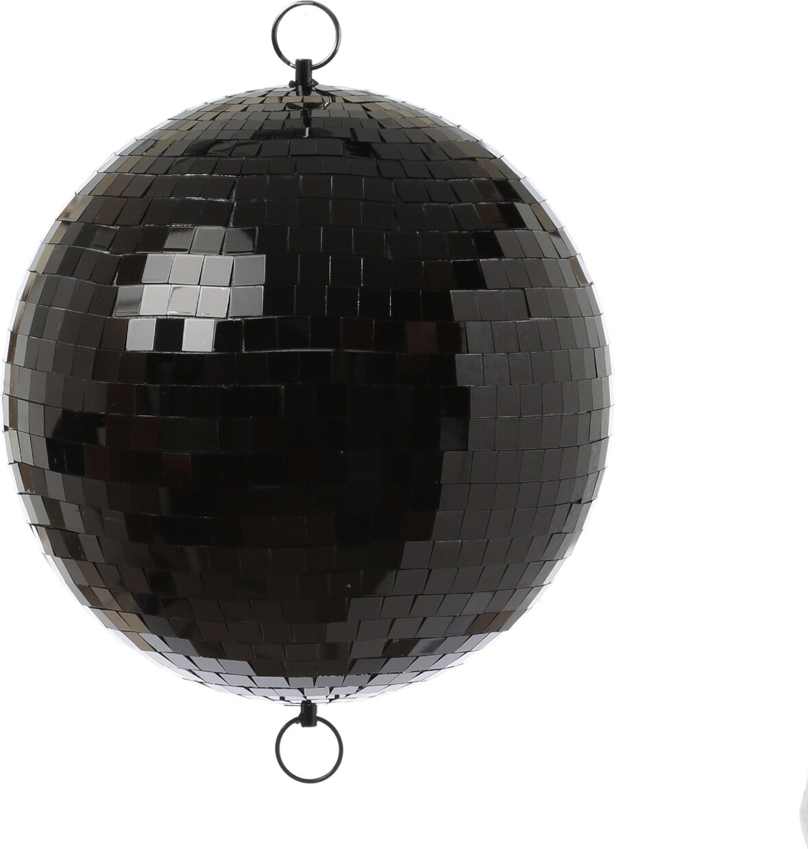 Spiegelkugel 25cm schwarz Discokugel für Werbe-Dekozwecke Schaufenster