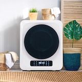 thumbnail of Mini Wäschetrockner 49x43x59cm 3kg Elektrischer Ablufttrockner Wandmontage Energieeffizient mit 6 Programmen Überhitzungsschutz 850W Weiß