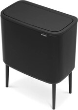 thumbnail of Brabantia 316067 Mülleimer 33 l Rechteckig Edelstahl Schwarz