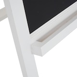 thumbnail of Reclamebord HWC-E51, staand klantenstopper decoratiebord, 66x39x33cm ~ wit gelakt