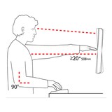 thumbnail of Ergotron LX Sitz-Steh Monitorhalterung als Schreibtischhalter (45-360-026)