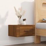 thumbnail of vidaXL Wand-Nachttische 2 Stk. Braun Eichen-Optik 50x36x25 cm