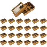 thumbnail of 25x Kartonschachteln für Brigadeiros, Schokoladen 115x85x40 mm - Geschenkverpackung für Gebäck -Valentinstag, Weihnachten, Ostern