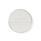 thumbnail of Pile-bouton Au Lithium Cr2016  3 V  5 Pièces  Blister Usage Non Intensif Nedis